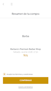 Captura de Pantalla 4 Barbaros Premium Barber Shop android