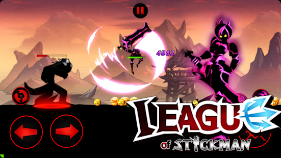 League of Stickman 2020- Ninja Ekran görüntüsü