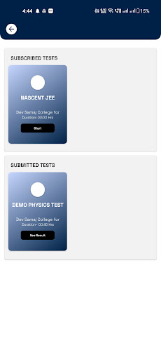 Android application DevSamaj College For Education screenshort