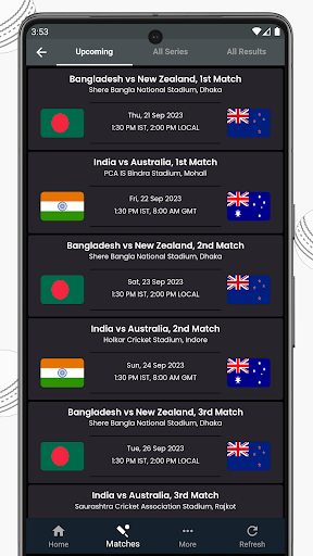 IND vs AUS Live Cricket Score screenshot 3