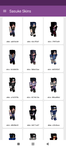 Sasuke Craft Skins - MC Ninja Screen 2