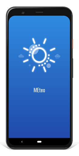 Android application MEteoCG screenshort