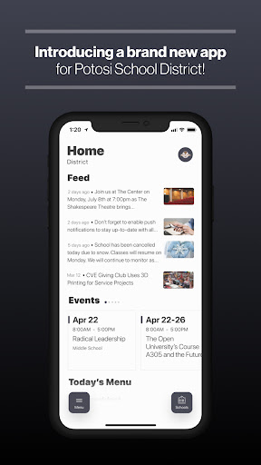Android application Potosi School District, WI screenshort