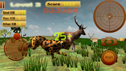 Angry Leopard - Chase Animals Screen 2