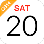 Cover Image of Télécharger iCalendar iOS 14 – Calendar style iPhone 12 1.5 APK