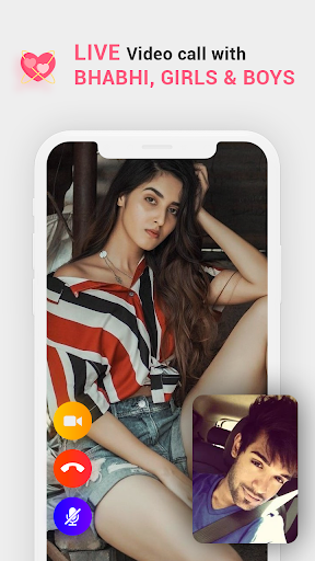 Android application Indian Girls Video Call - Live screenshort