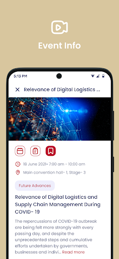 Android application UGA PSO Staff Conference 2023 screenshort