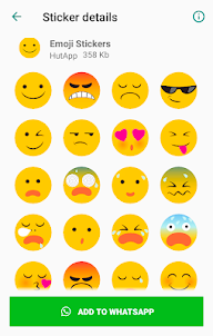 Emoji Stickers WAStickerApps