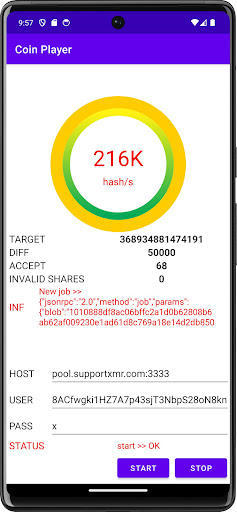 Coin Player Screen 3