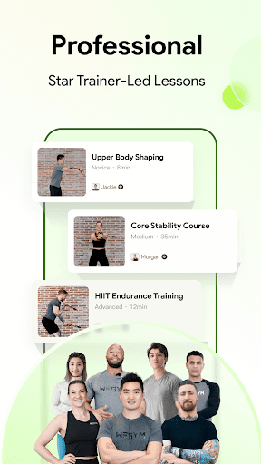 Android application WeGym screenshort