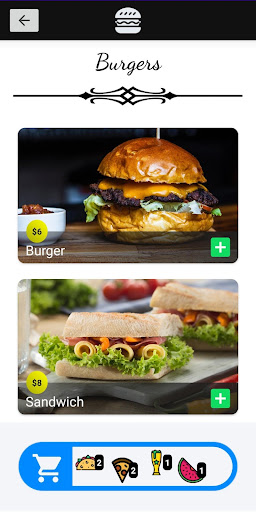 Online Grocer Demo Screen 3