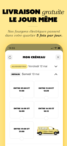 Le Fourgon, produits consignés Screen 3