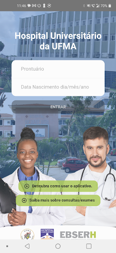 Android application HUUFMA screenshort