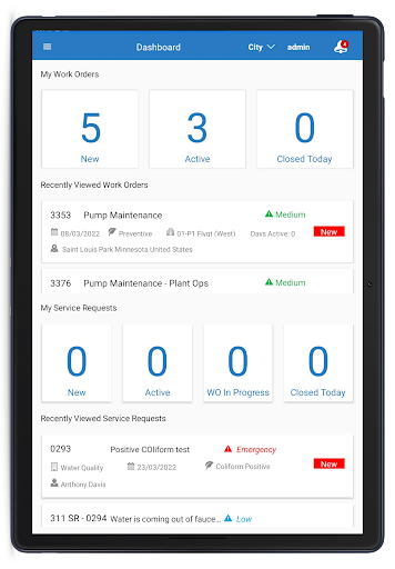 Android application NEXGEN Mobile for Tablet screenshort