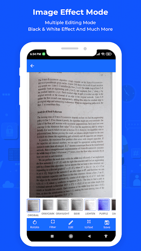 DScanner - Scan Any Docs, Edit Screen 3