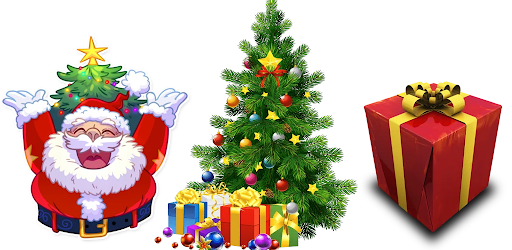 Android application Christmas Stickers Pack screenshort