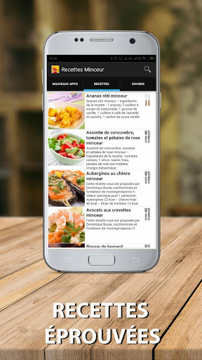 Recettes Minceur Screen 2
