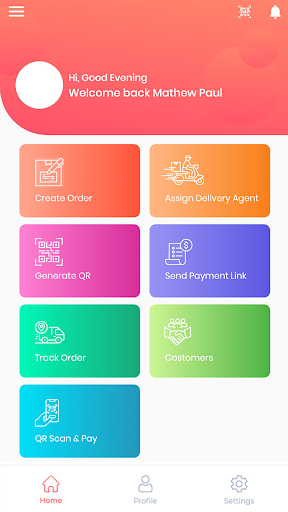 Android application QuikPay Online screenshort