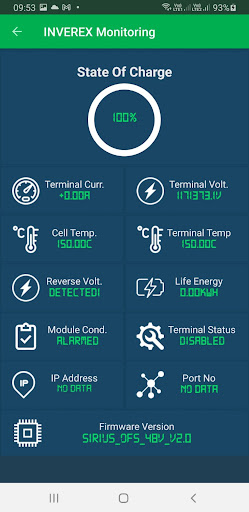 Android application INVEREX WALL2022 screenshort