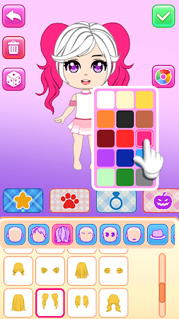Game screenshot Переодевалки: игра для девочек apk download