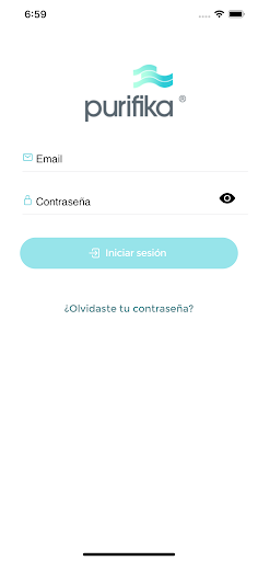Android application Purifika Técnicos screenshort