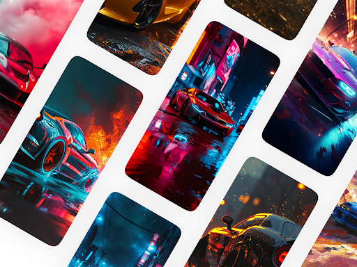Android application Super Car Wallpapers screenshort