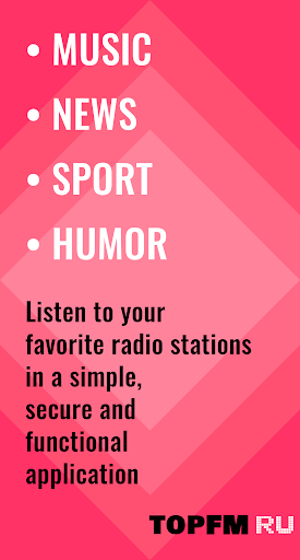 Android application Radio Russia: Russian music screenshort