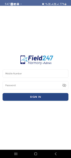 Field247 Harmony Admin Screen 2