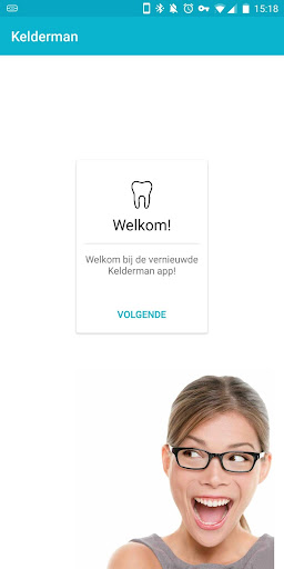 Android application Kelderman Orthodontie screenshort