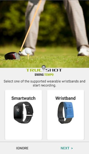 Screenshot of Trueshot Swing Tempo