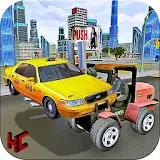 Modern City Police Car Lifter icon
