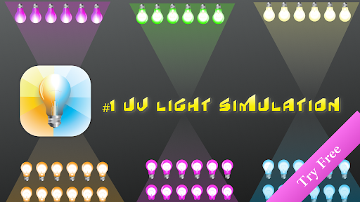 Android application Uv Light UV light Simulator screenshort