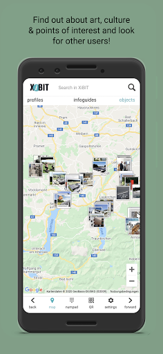 Android application XiBIT screenshort