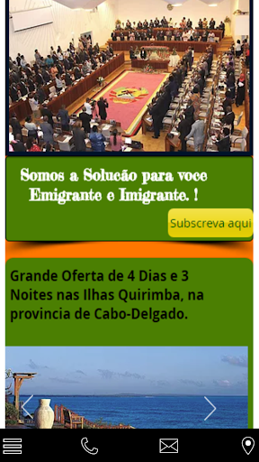 Android application Berco Migrante screenshort