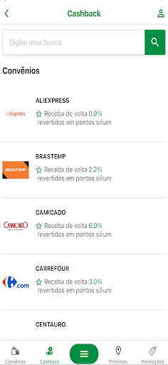 Android application Clube SGPA+ screenshort
