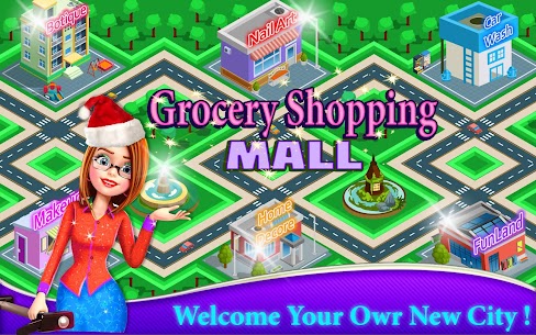 Supermarket Grocery Shopping  Mall Girl Games Herunterladen 4