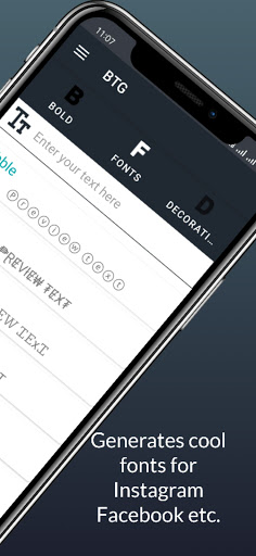 Bold Text Generator Fonts Screen 2