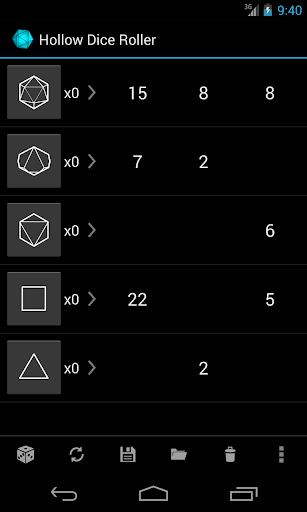 Hollow Dice Roller