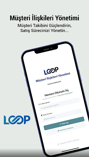 Android application Imf Loop CRM screenshort