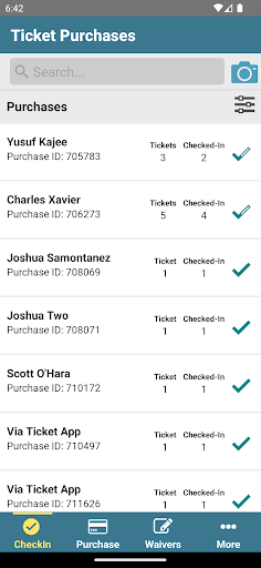 TicketSignup Tickets Screen 3