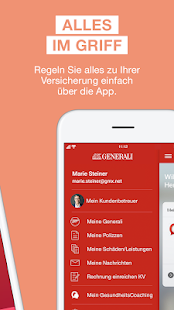 Meine Generali App Varies with device APK screenshots 2
