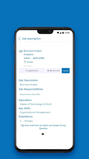 One Finserv Careers Screen 2