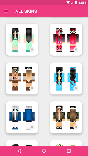 Girls Skins for Minecraft PE 3.4.3 Screenshots 15