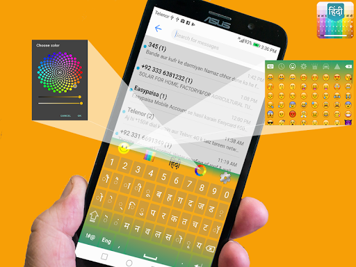 Fast Hindi English keyboard