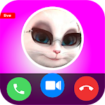 Cover Image of Herunterladen Angela’s 📱 talking & Video Call + Chat Simulator 1.3 APK