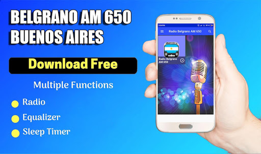 Android application Radio Belgrano AM 650 App screenshort
