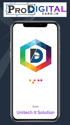 Android application Digital Visiting Business Card screenshort