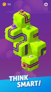 Cube Way: Logic Puzzle Game