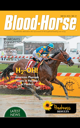 Android application BloodHorse Magazine screenshort