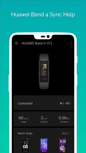 Huawei Band 4 Sync Help